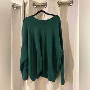 Vince Camuto Emerald Green Crew Neck Sweater